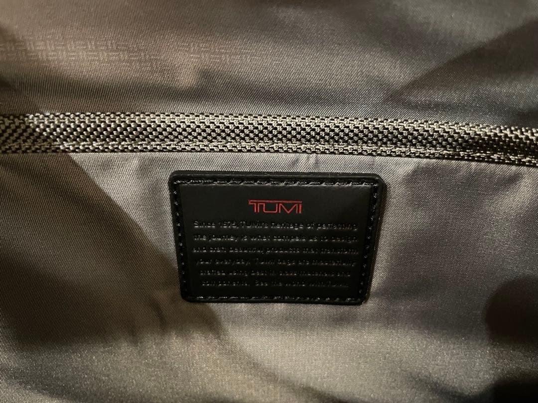 TUMI ブラック ナイロン ビジネスバッグ 3way
