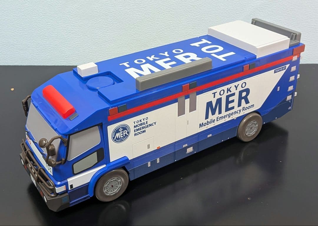 新品未使用】TOKYO MER ポップコーン BOX TO1 ERカー型 - メルカリ