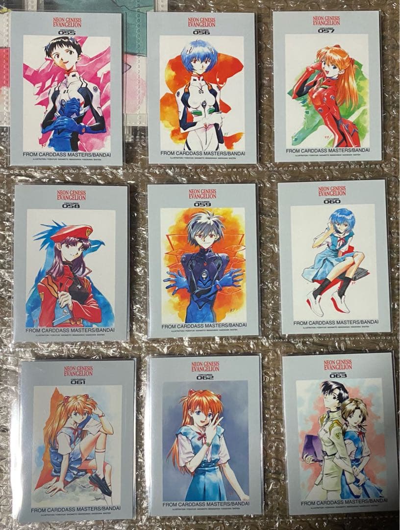 新世紀エヴァンゲリオン アートブックカード フルコンプリート