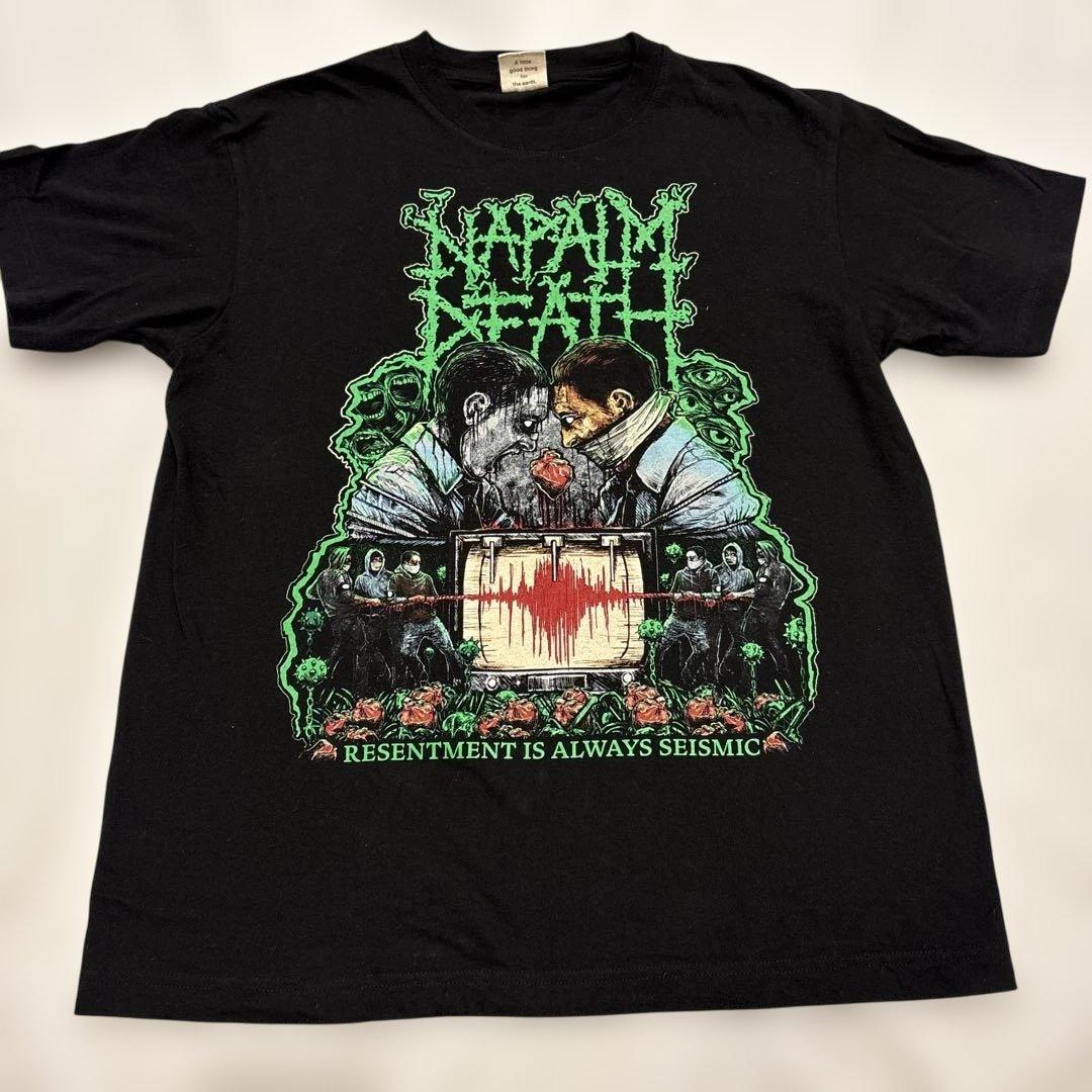 祝⭐︎来日【未使用】Napalm Death tシャツ Mサイズ　ナパームデス 祝⭐︎来日【未使用】Napalm Death tシャツ Mサイズ ナパームデス 祝来