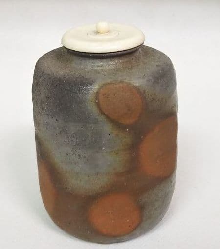 茶道具 茶入 備前 肩付 伊勢崎競 伊勢崎満 4男 新品未使用 茶道具 茶入 備前 肩付 伊勢崎競 伊勢崎満 4男 新品未使用 茶道具 茶入