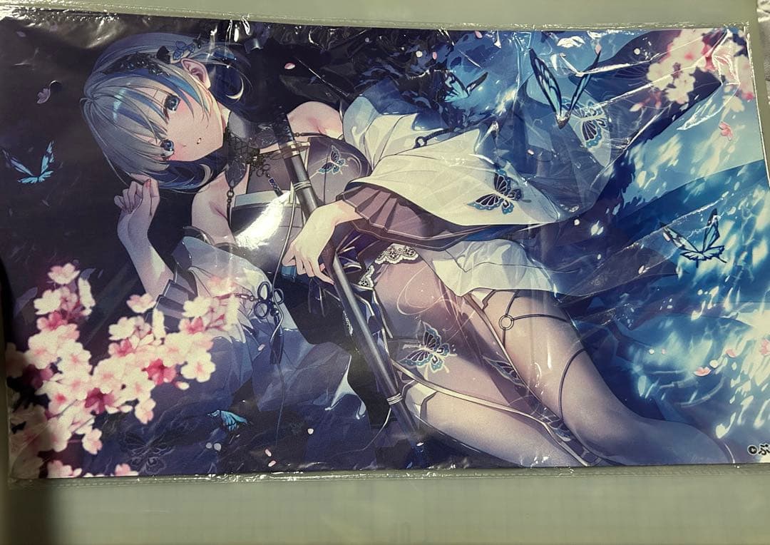 ぶいすぽ 遠坂あさぎ C106 藍沢エマ プレイマット - メルカリ