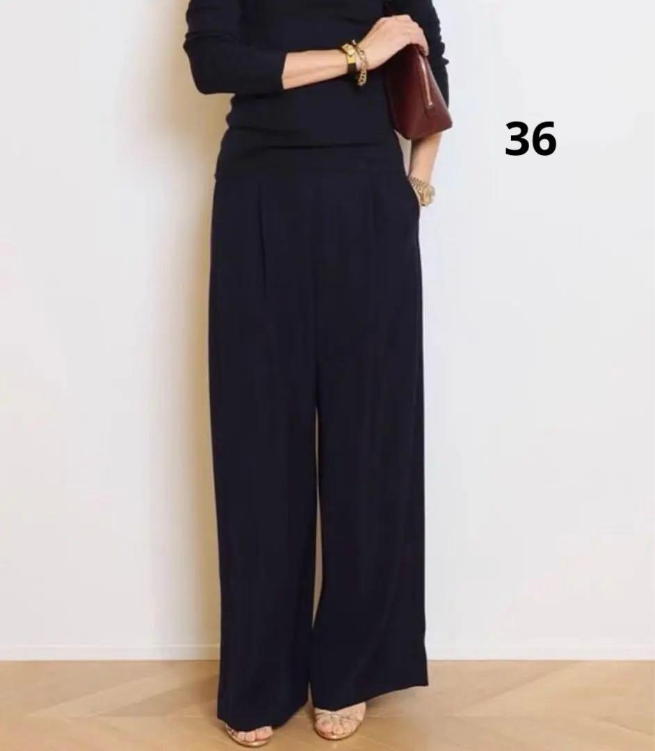 MUSE de Deuxieme Classe *Easy Wide パンツ Easy Wide パンツ (フラノ)（スラックス）｜MUSE de Deuxieme Classe