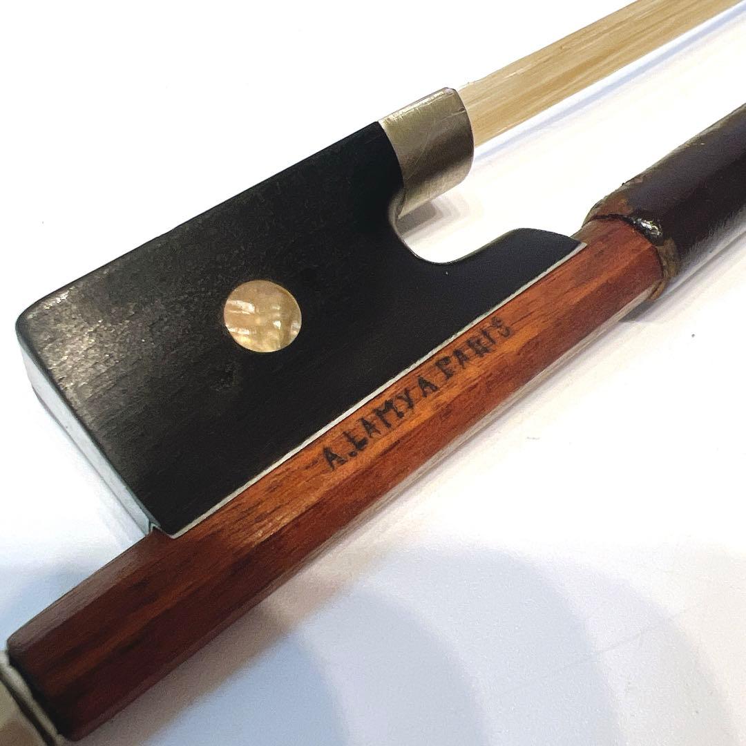 【希少】A.LAMY A PARIS バイオリン弓 4/4 フルサイズ　ラミー