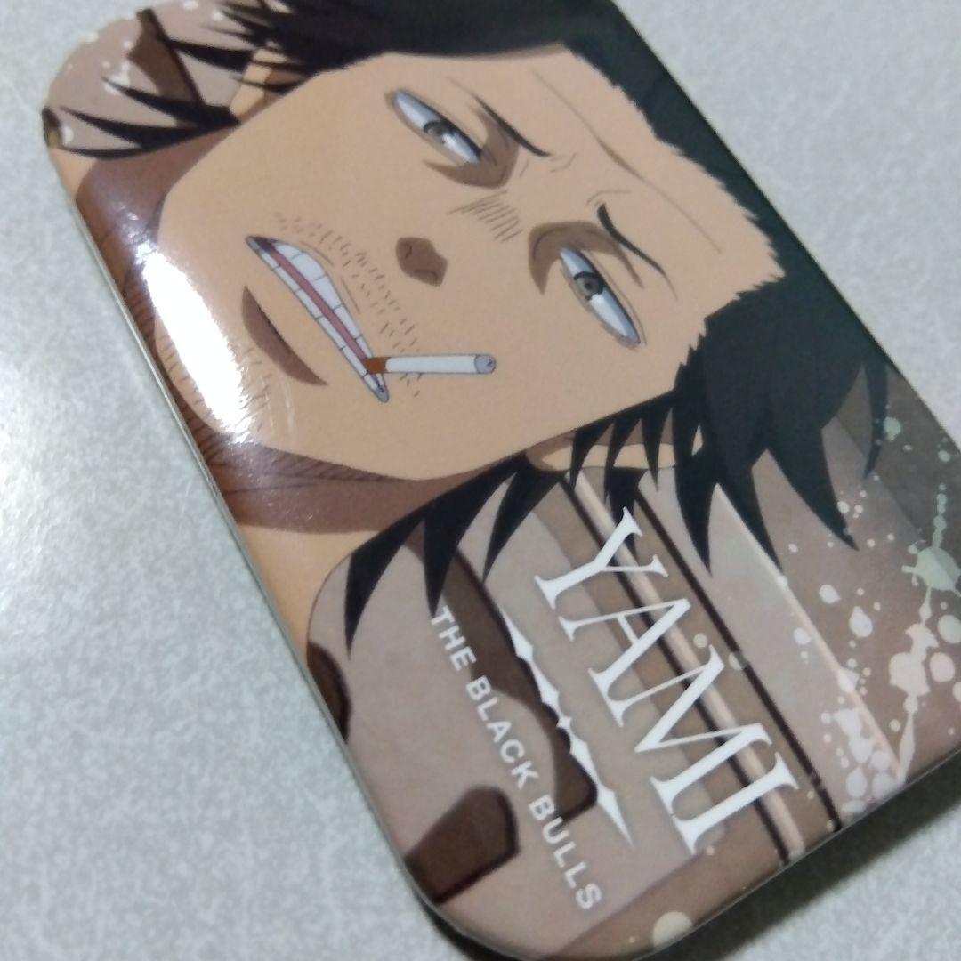 ブラッククローバー】ヤミ ジャンプフェスタ 2018 まるかく カンバッジ