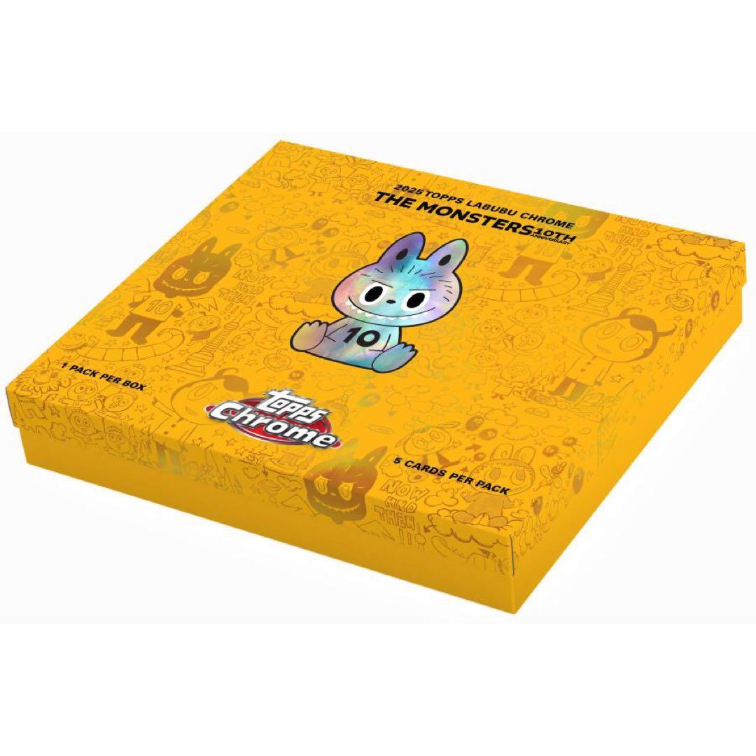 2025 Topps Chrome Labubu 1box　新品・未開封 2025 Topps Chrome Labubu 1BOX 新品・未開封｜Yahoo!フリマ（旧PayPay