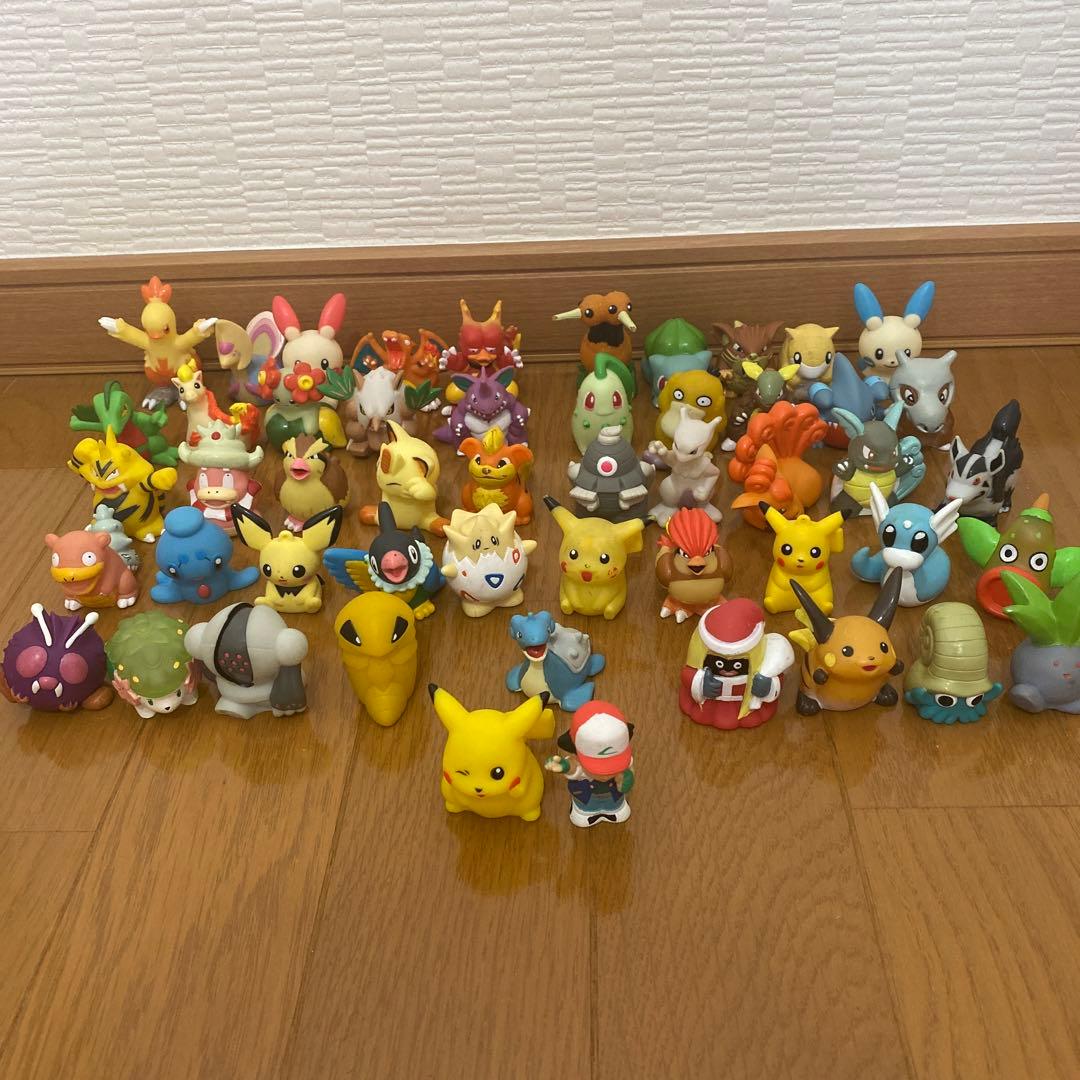 ポケモン 指人形 レア クリアあり 初期 初代 50個 まとめ売り - メルカリ
