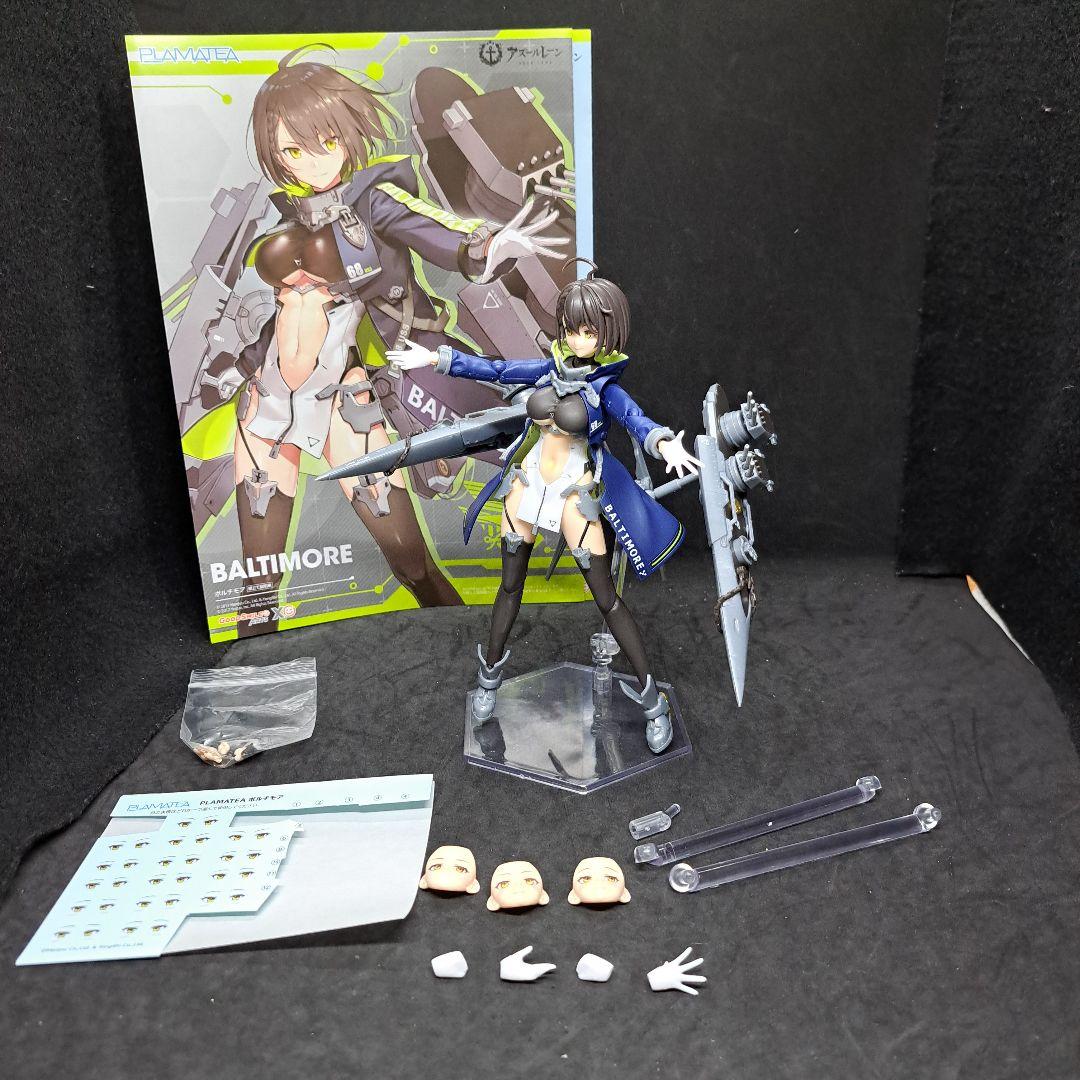 完成品　PLAMATEA ボルチモア プラモデル　アズールレーン