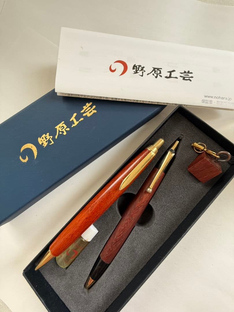 野原工芸 ボールペン 紅紫檀(おまけセット)最終価格 紅紫檀のペンを追加 | 野原工芸｜作り手の裏話 野原工芸