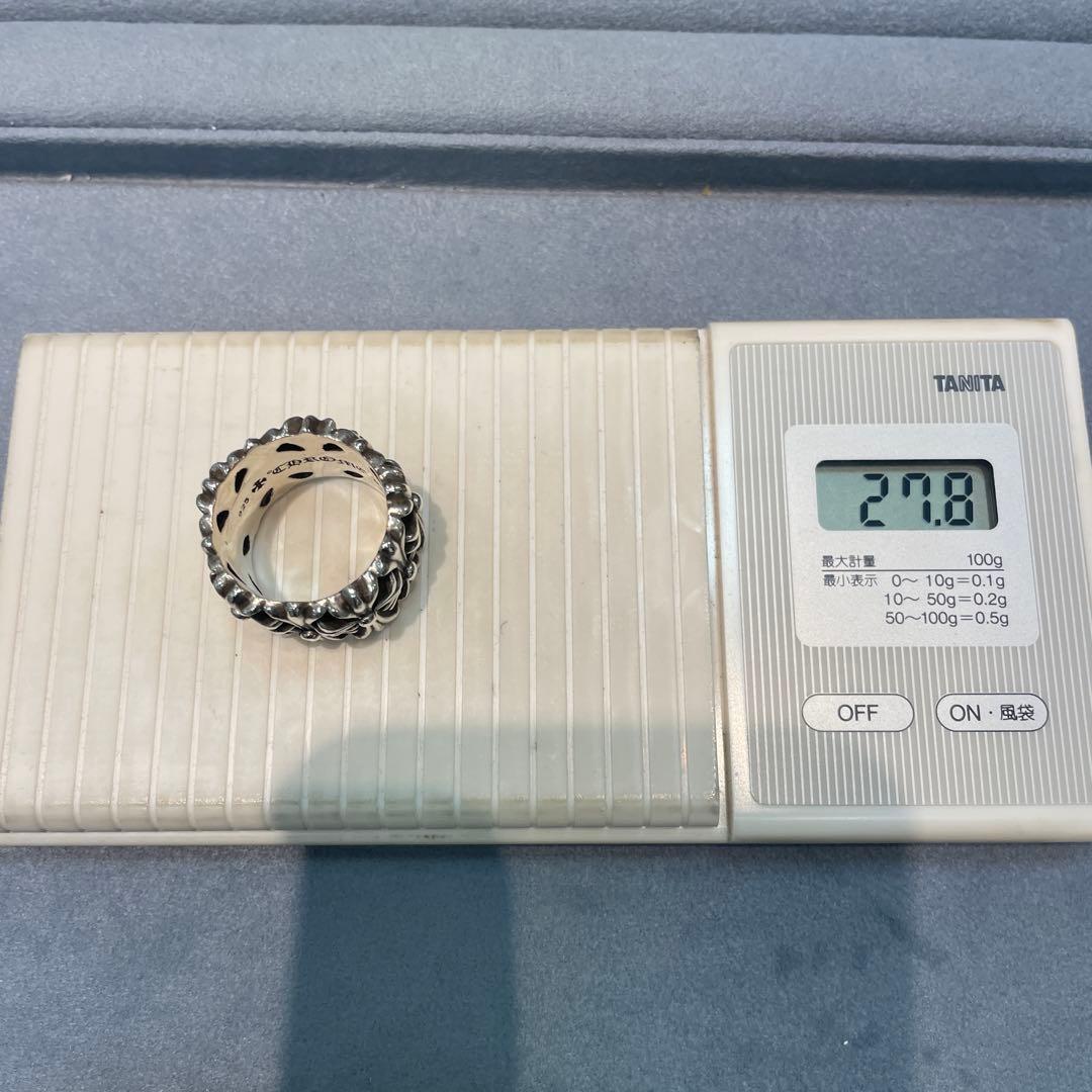 【年越大特価】CHROME HEARTSセメタリークロス リング 23号