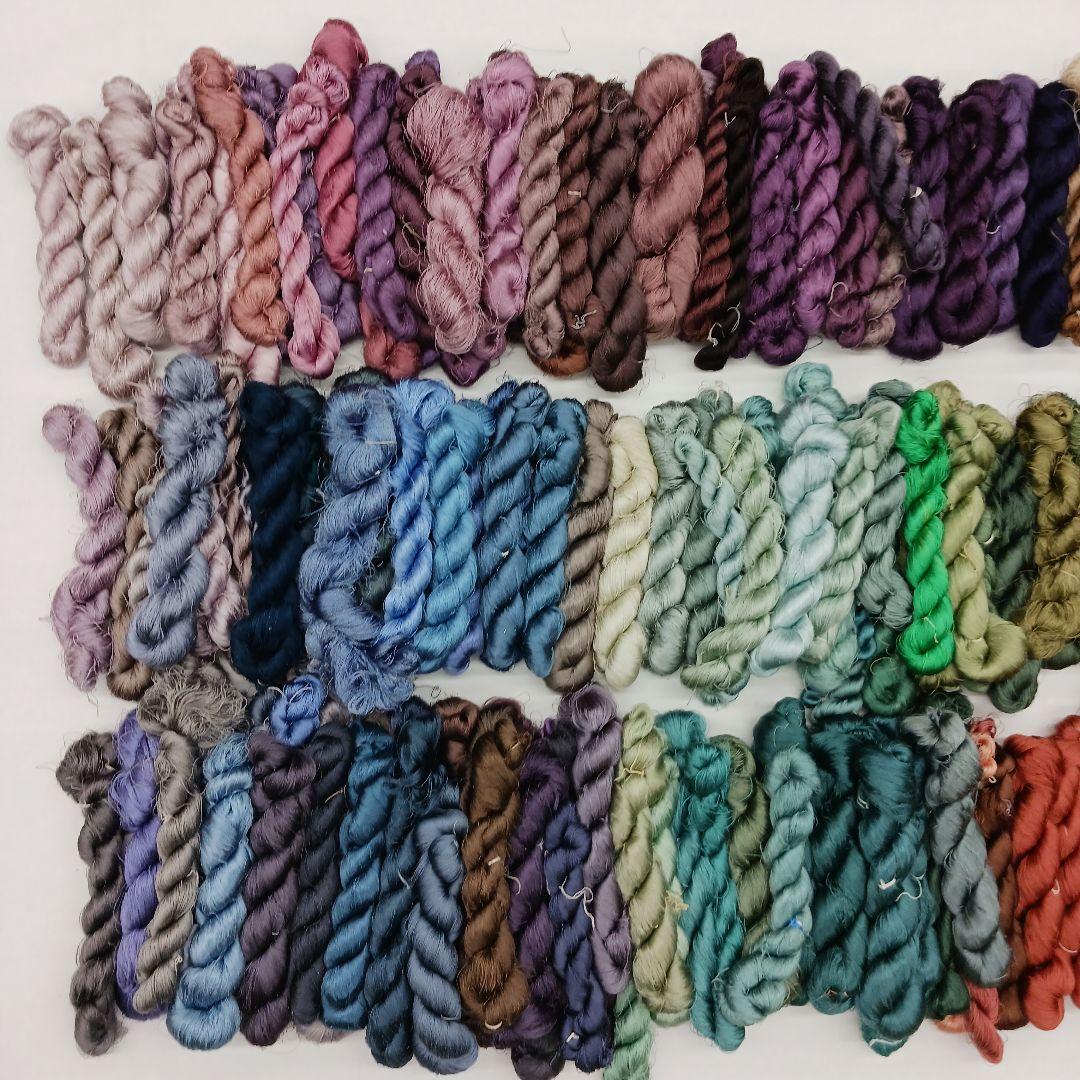 手芸用絹糸少しわけありセット