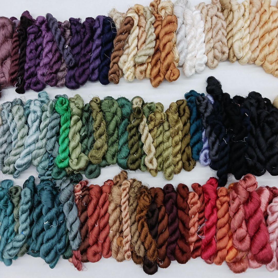 手芸用絹糸少しわけありセット