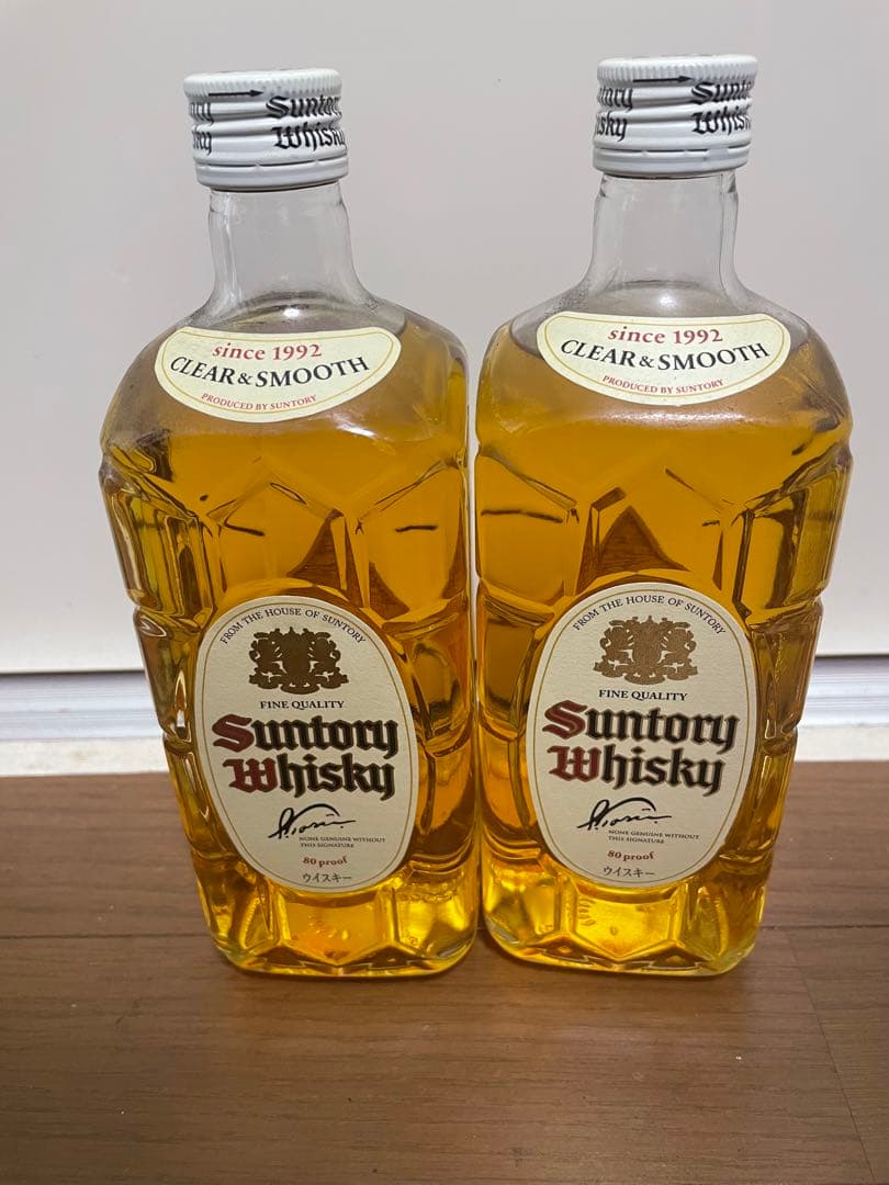 サントリーウイスキー クリア&スムーズ 2本セット 新品サントリーウイスキー 750ml 2本セットクリア&スムース