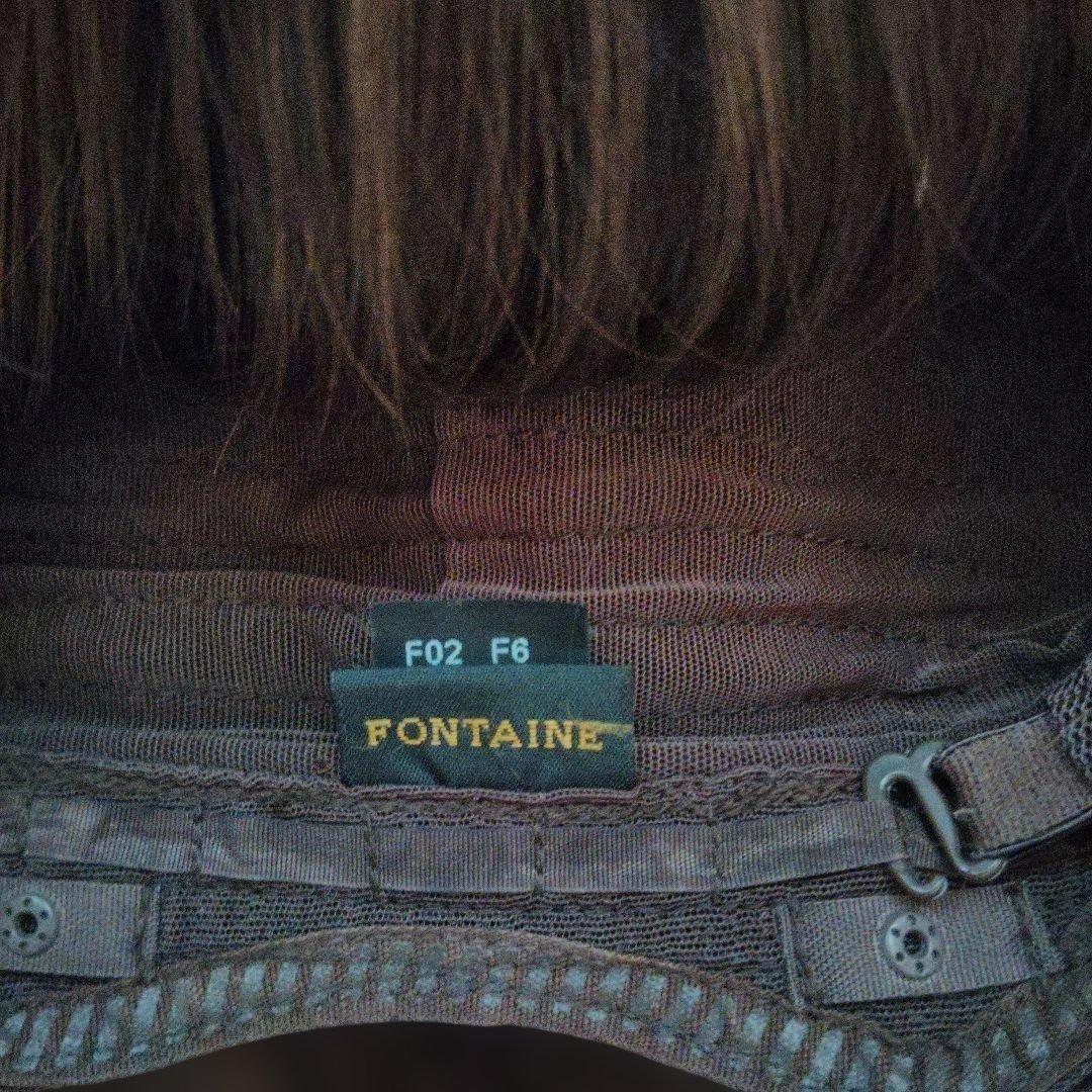 アデランス フォンティーヌ ウィッグ ショートボブ　マットブラウン