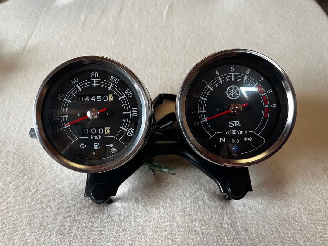 SR400 純正 スピードメーター タコメーター - メルカリ