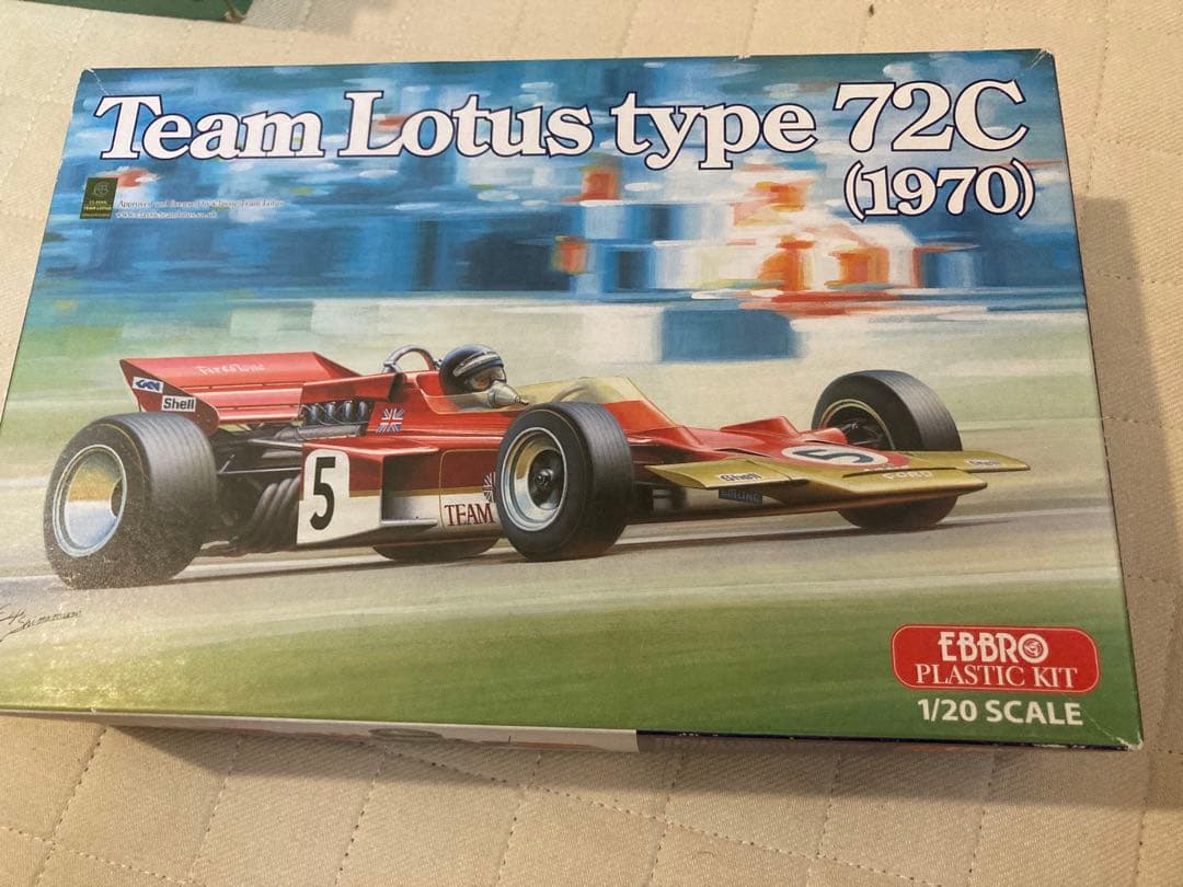 自動車 EBBRO Lotus type 72C 1970 1/20