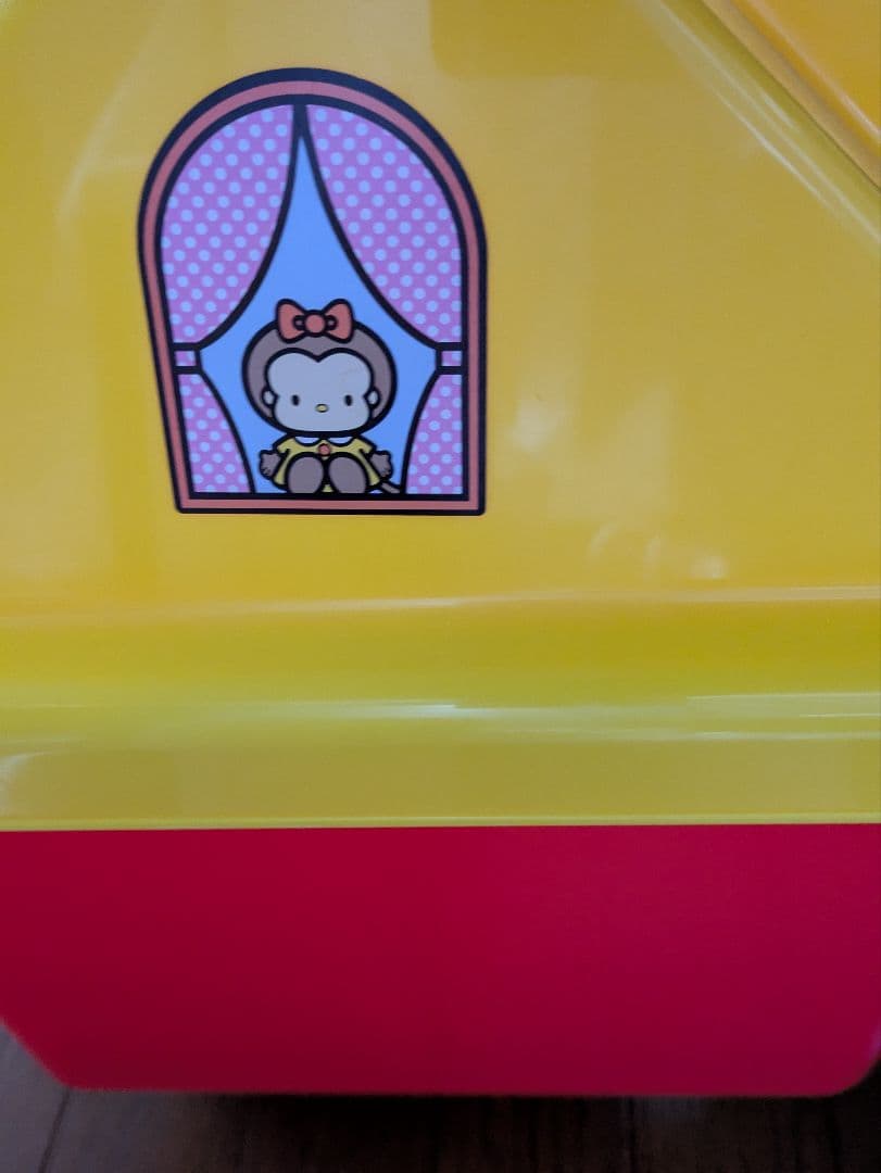 サンリオ キャンディショップR キャスター付きおもちゃ箱 レトロ　キティちゃん