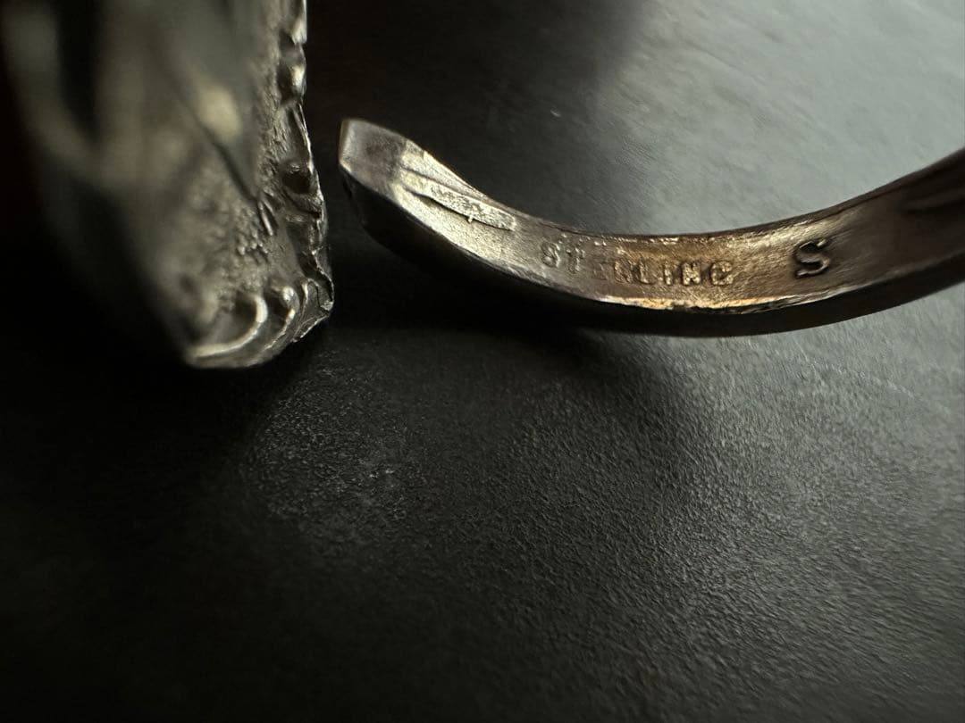 超希少　ヴィンテージ　リング　アンティーク　アメリカ　インディアン　シルバー