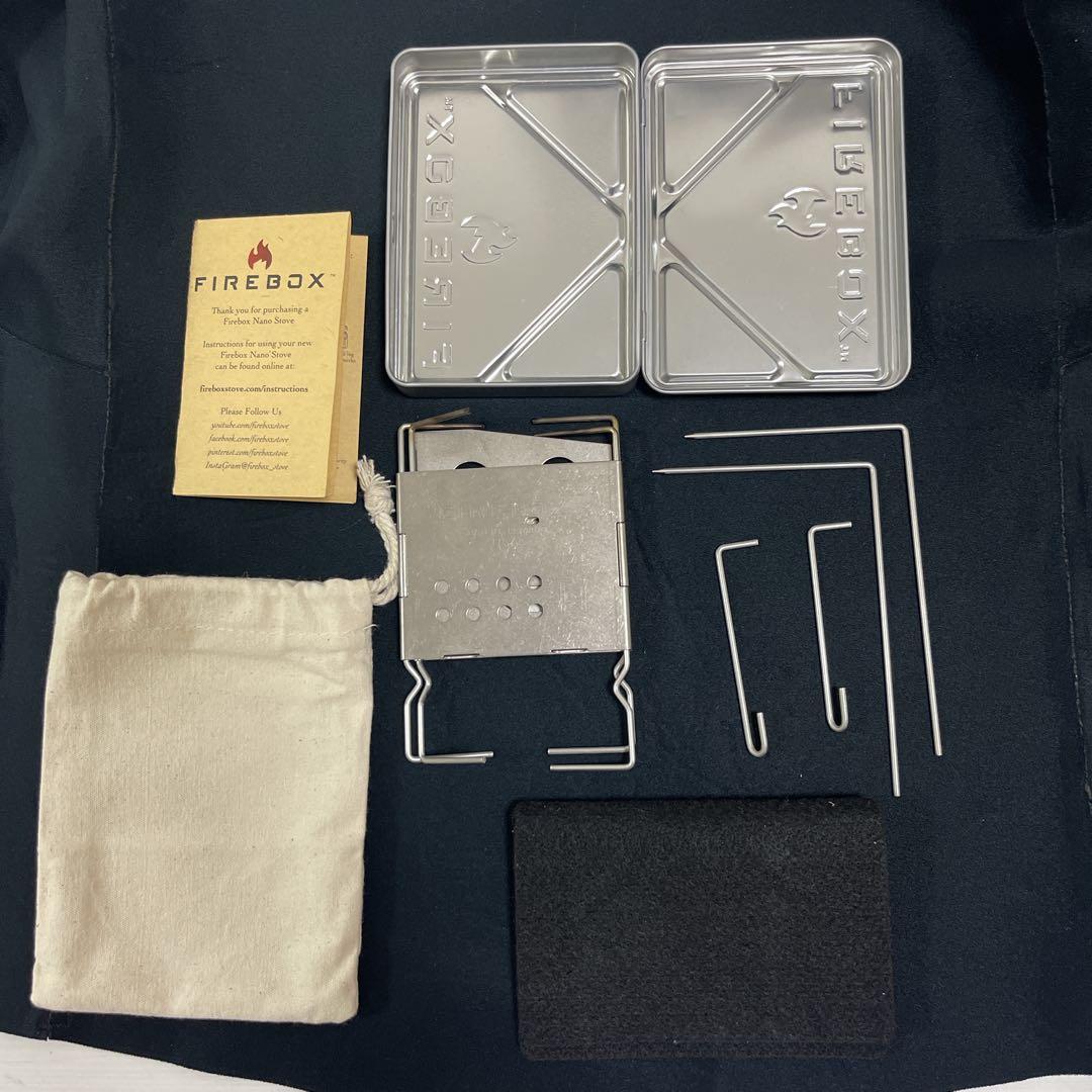 美品　ファイアーボックスナノ　チタン　Titanium Box Set