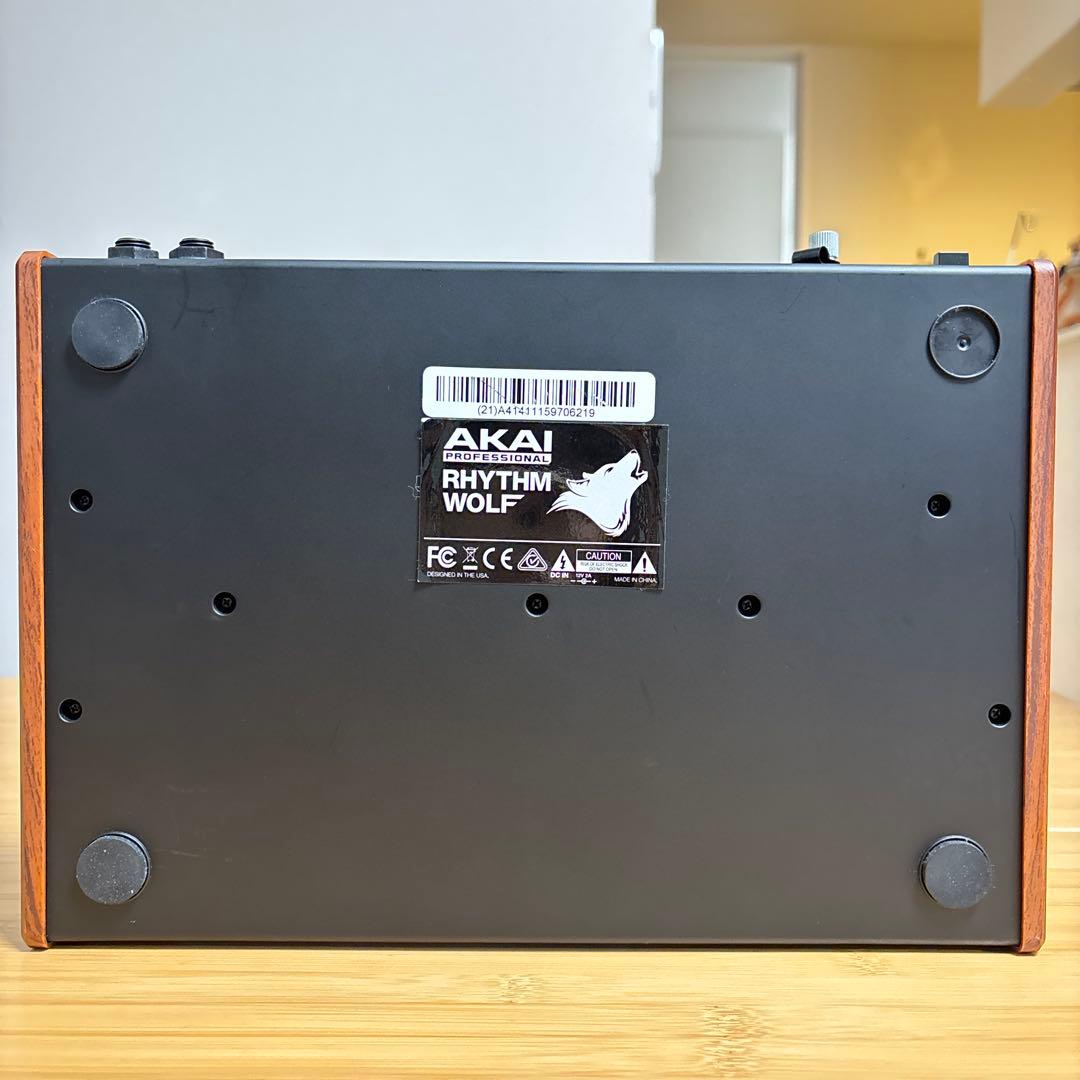 動作確認済】AKAI PROFESSIONAL RHYTHM WOLF