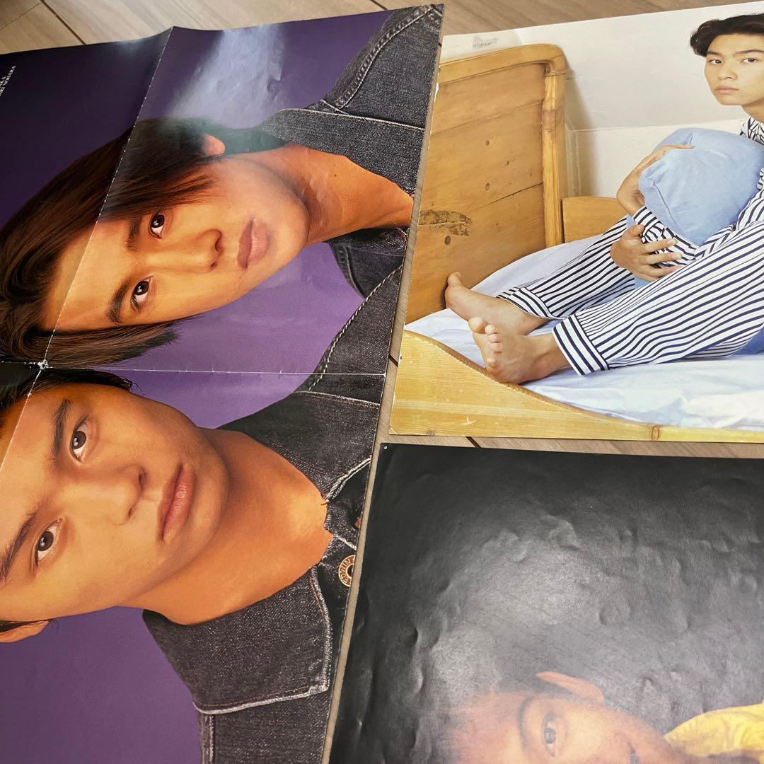 キンキキッズ KinKi Kids 94年 ポスター デビュー前 シール - メルカリ