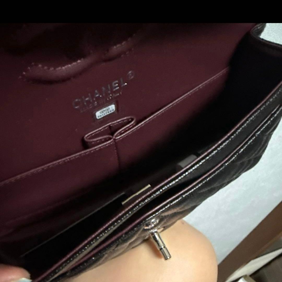 本革チェーンバッグ