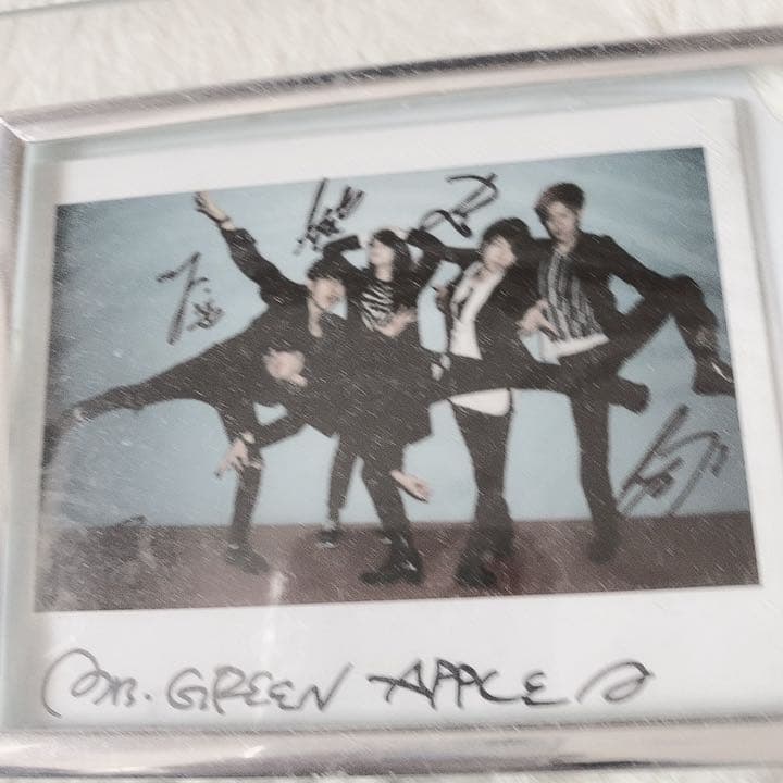 Mrs. GREEN APPLE サイン入りポストカード