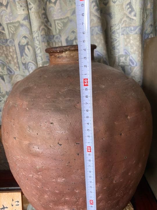 大壺 古伊賀 葉茶壺 江戸時代初期 骨董品