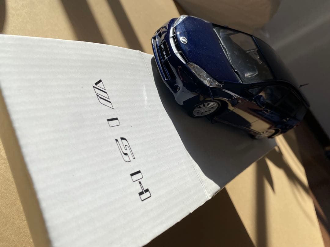 トヨタウィッシュダークブルーミニカー