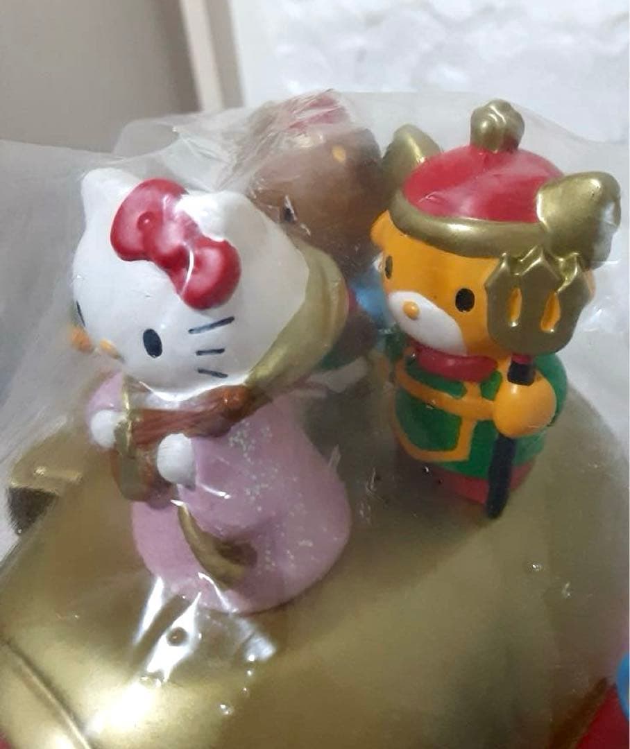 七福神ハローキティキティ陶器製置き物フィギュア希少激レア キティ
