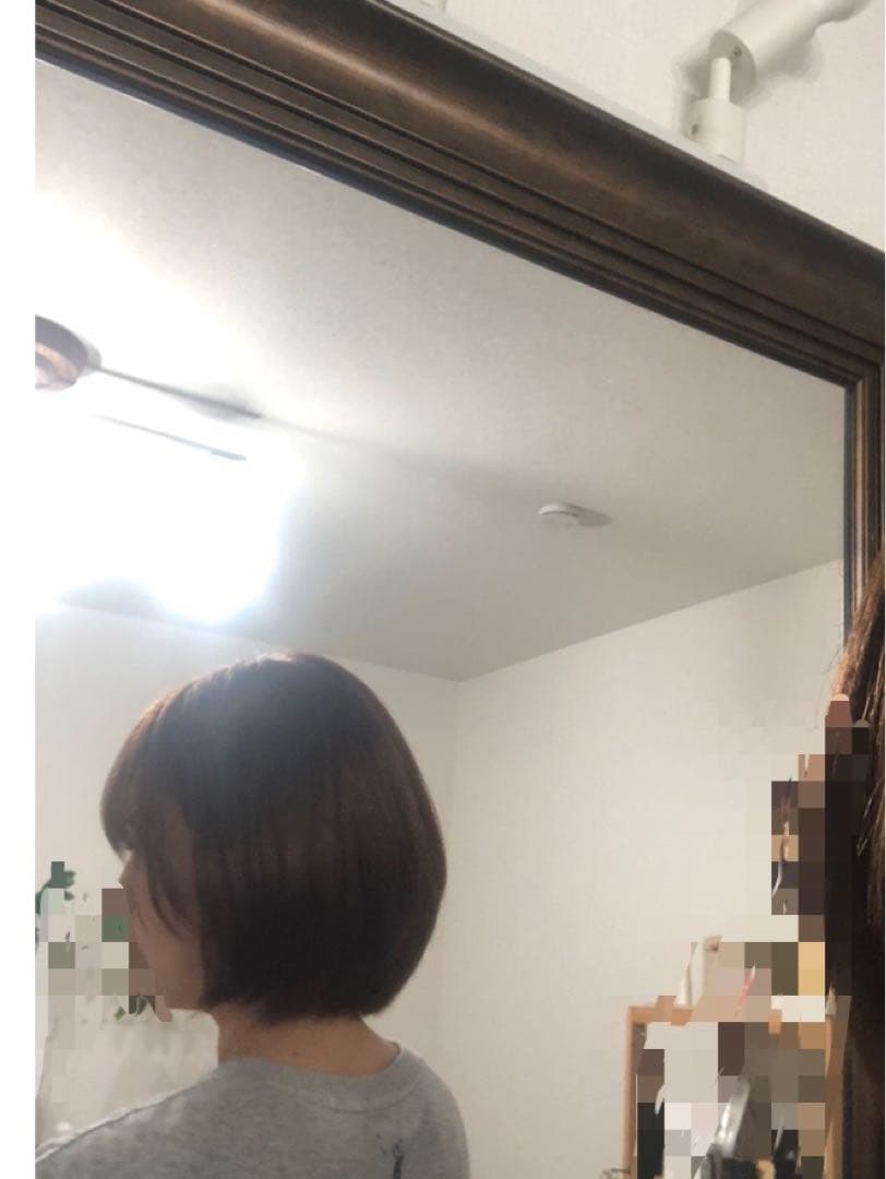 人毛100% ショートボブスタイル　ブラウン　未使用