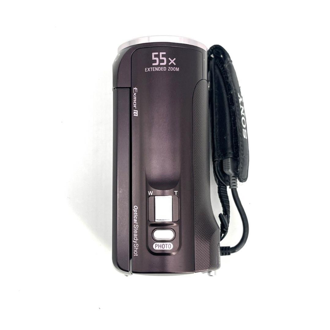 【極美品】SONY Handycam HDR-CX390 ボルドーブラウン