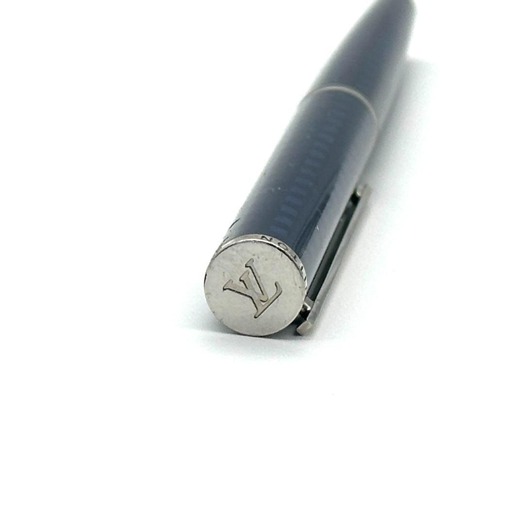 美品】ルイヴィトン ジェットラック ボールペン ブルー メタリック