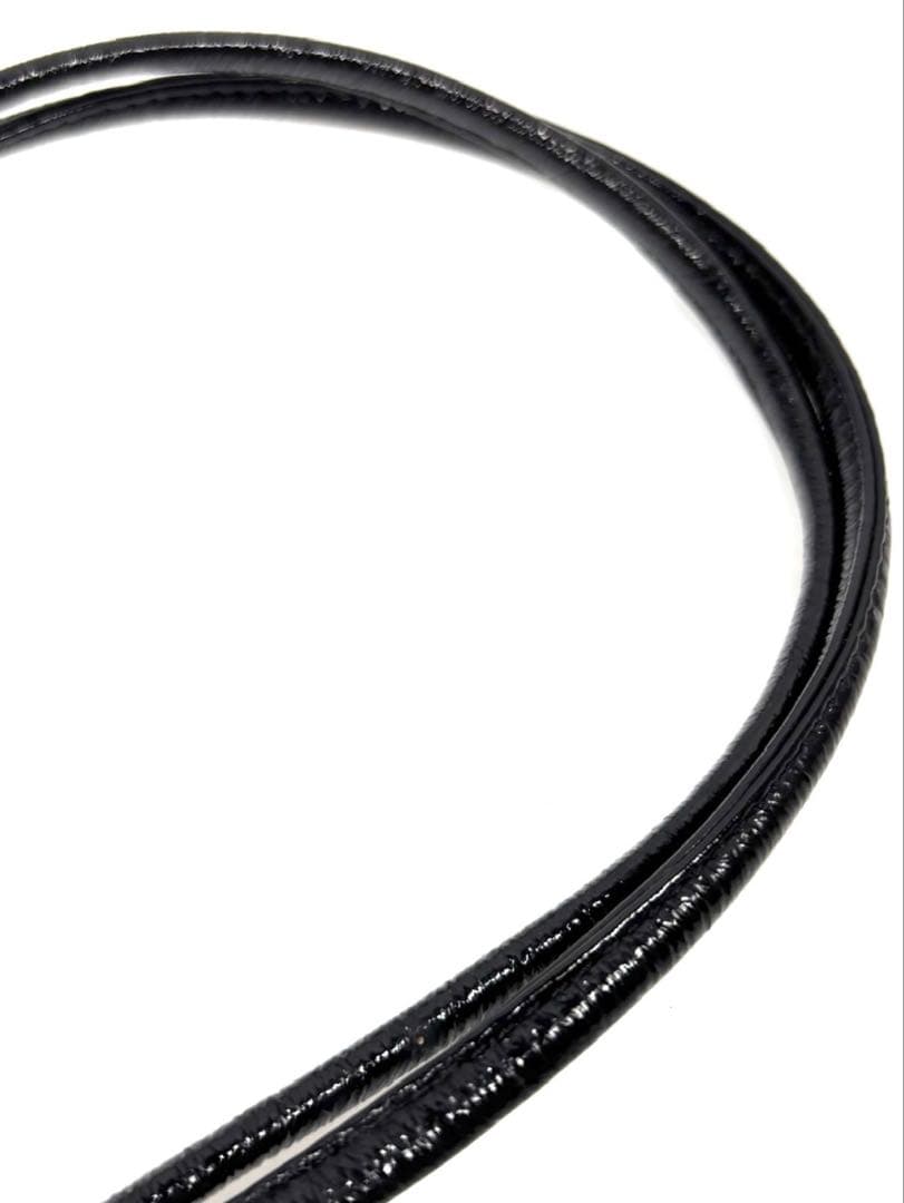 濱野（HAMANO） ハンドバッグ　サンピエトロ　がま口　ビジューストーン　黒