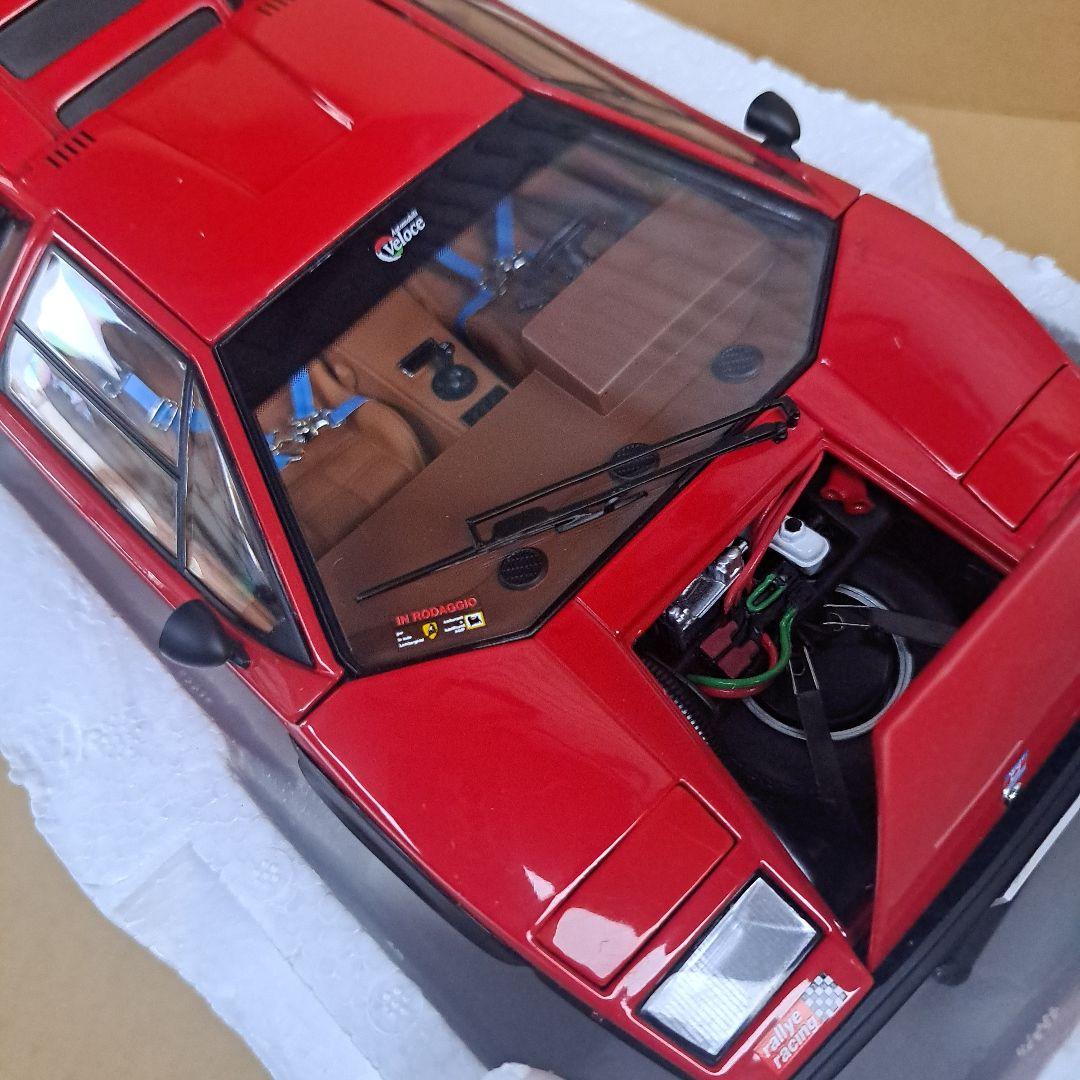 京商 ランボルギーニ カウンタック ウォーターウルフ 赤 1/18 開閉機能あり