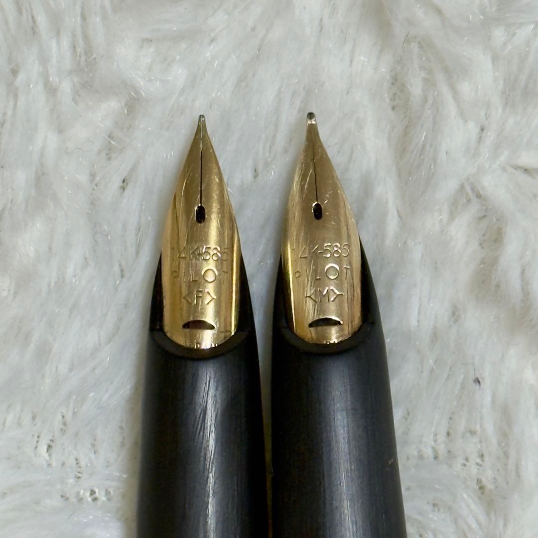 PILOT パイロット 万年筆 Elite 14K-585金 2本セット - メルカリ