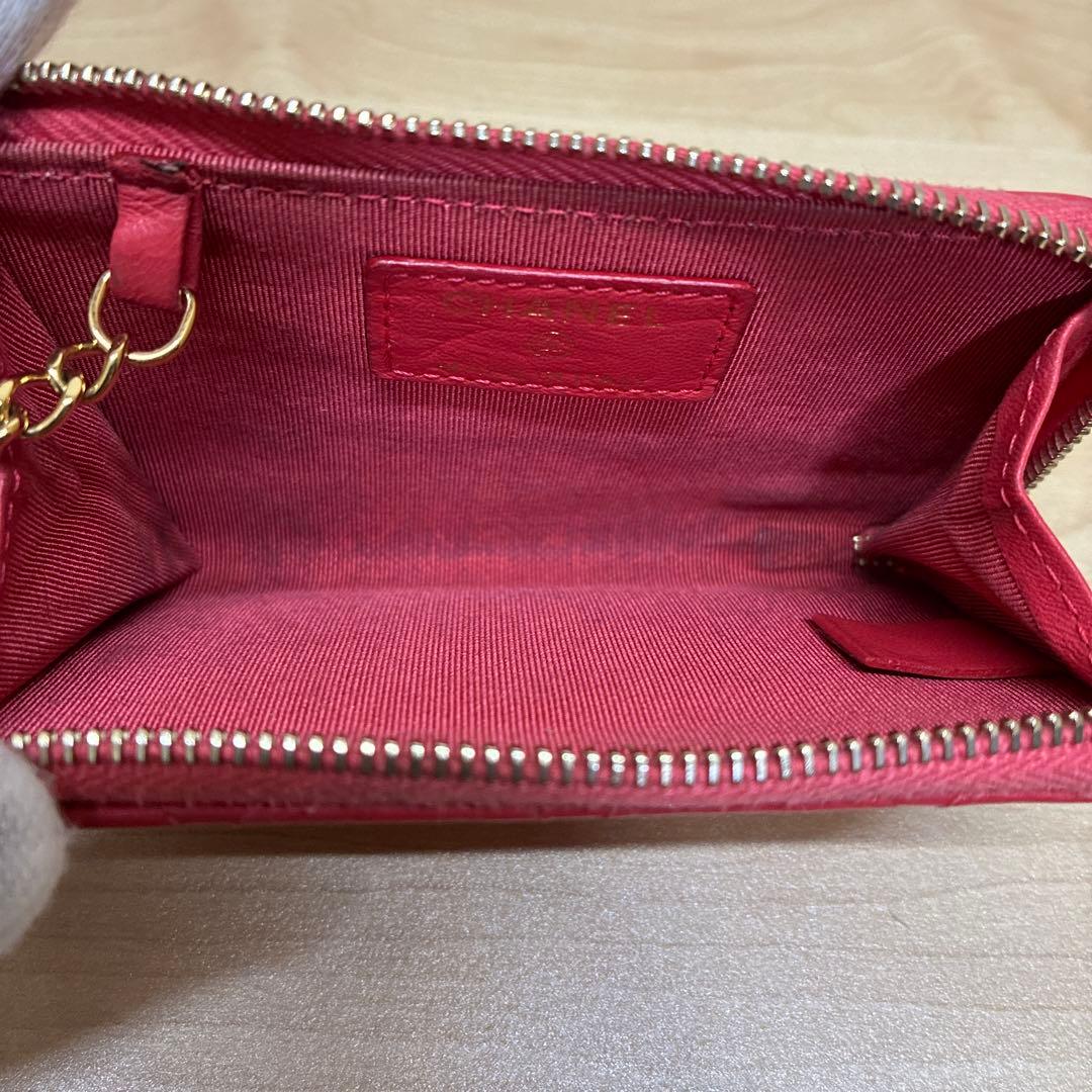CHANEL シャネル　ケース　カードケース　マトラッセ　ココマーク