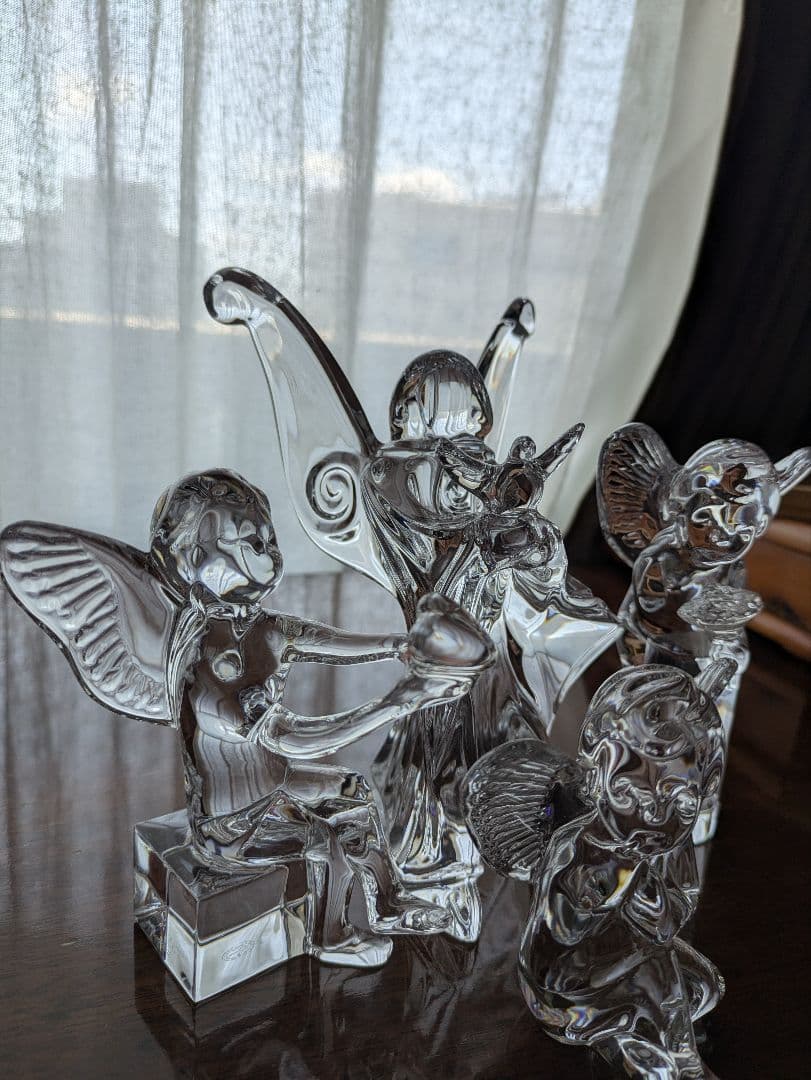 Baccarat バカラ 天使の置物 バカラ Baccarat 置物 天使 エンジェル