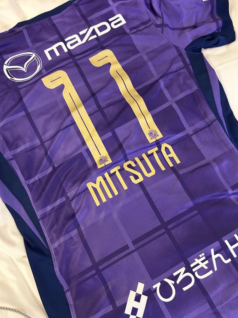 新品】サンフレッチェ広島2025年公式ユニフォーム11番満田誠Mサイズ