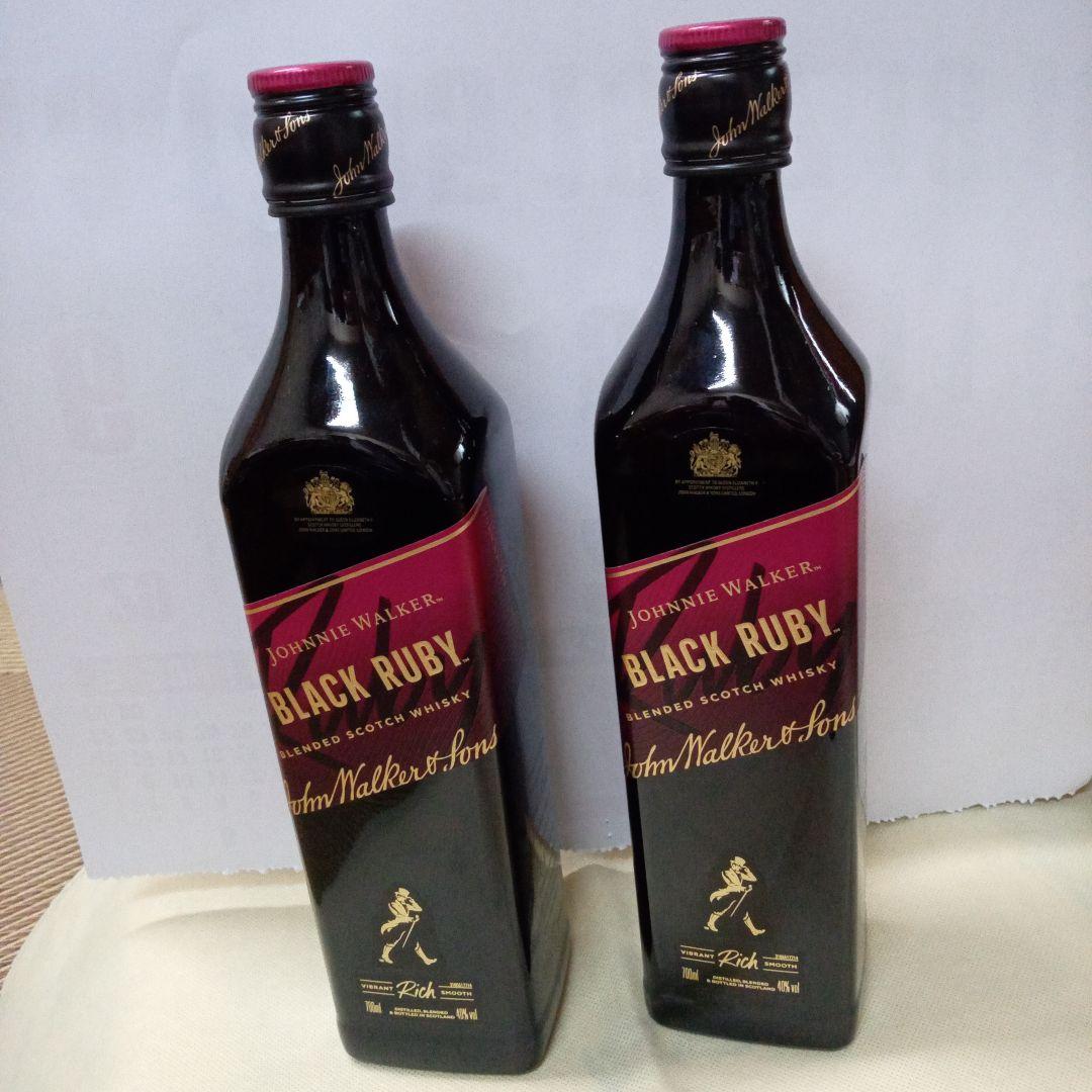 ジョニーウォーカーブラックルビー　700ml 2本セット 2本セット】ジョニーウォーカー ブラックルビー 700ml Amazon.co.jp