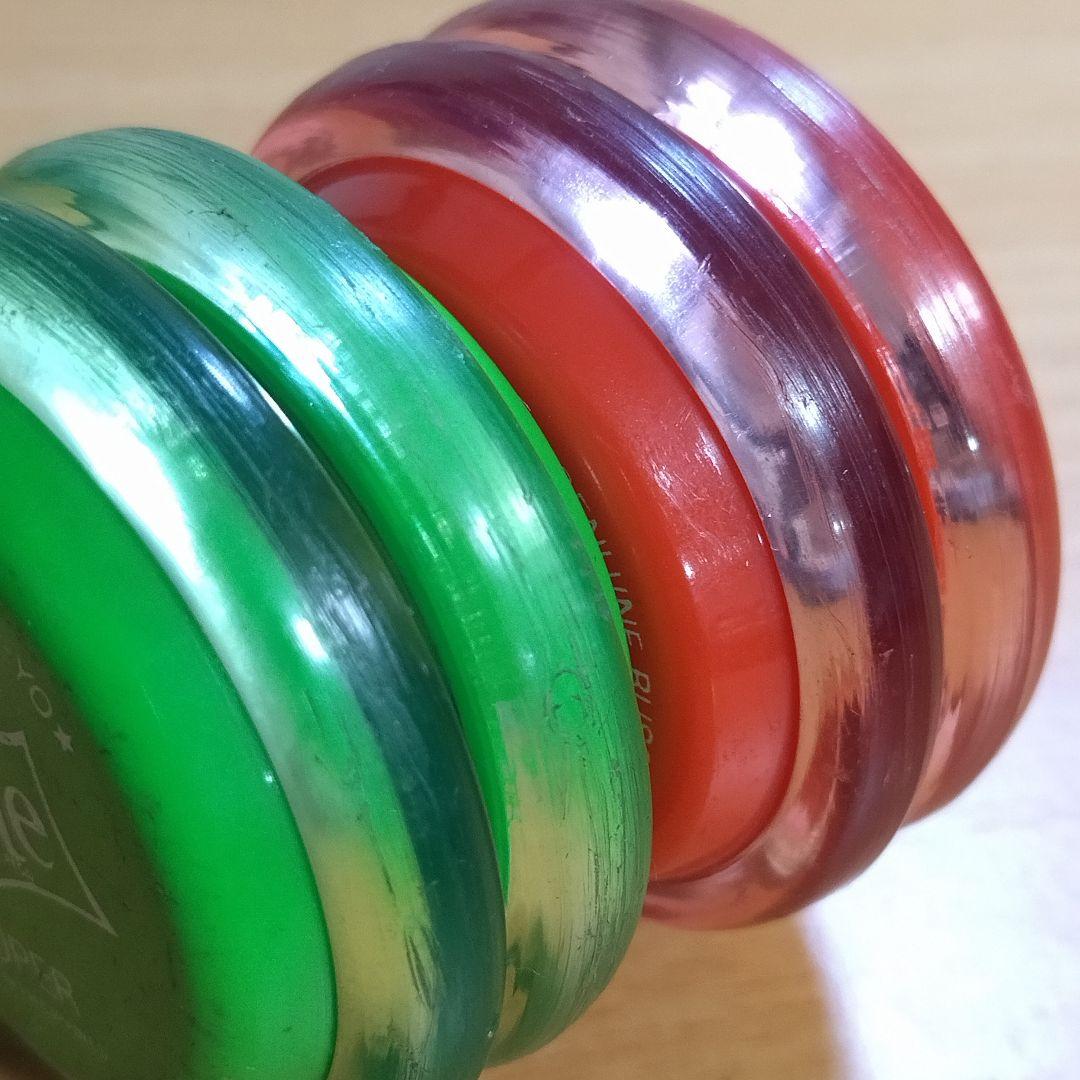スーパーヨーヨー 2個セットコカコーラ スプライト 薄いサイン入り 当時物 希少