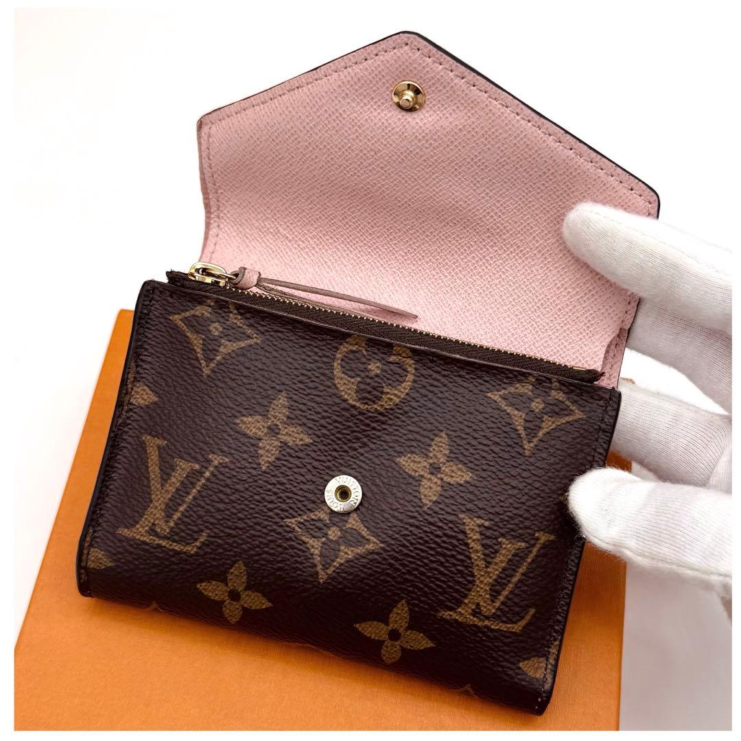ルイヴィトン モノグラム ポルトフォイユ ヴィクトリーヌ 三つ折り財布