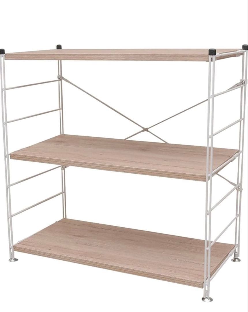 山善(YAMAZEN) ウッドシェルフ 3段 アンティークアイボリー Amazon｜山善(YAMAZEN) ウッドシェルフ 3段 アンティークアイボリー 幅