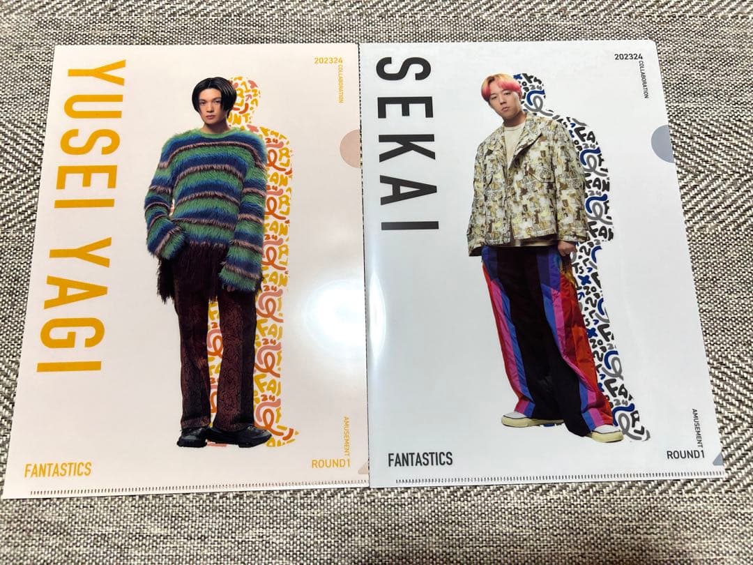 FANTASTICS サイン クリアファイル