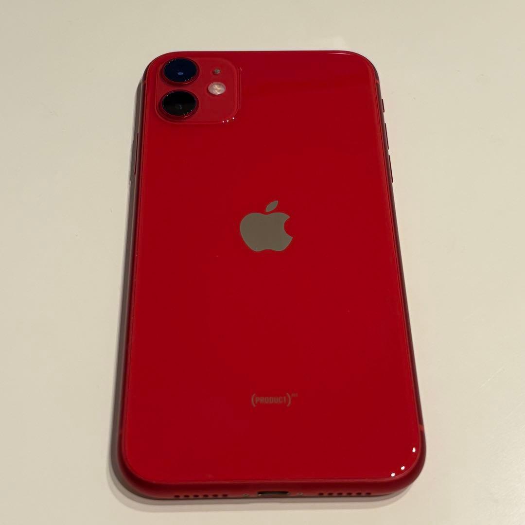 iPhone11 本体 64GB SIMフリー 赤 プロダクトレッド