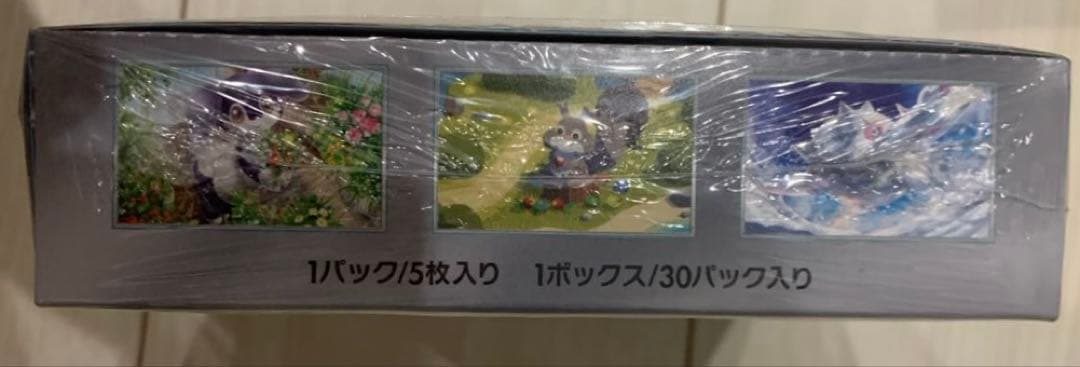 ポケモンカードゲーム ソード&シールド バイオレットex BOX シュリンク付