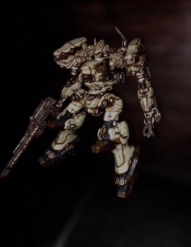 30MM ナイトフォール ウェザリング塗装完成品 プラモデル アーマードコア 30MM『ARMORED CORE VI』ナイトフォール！全レイヴン待望のキットを