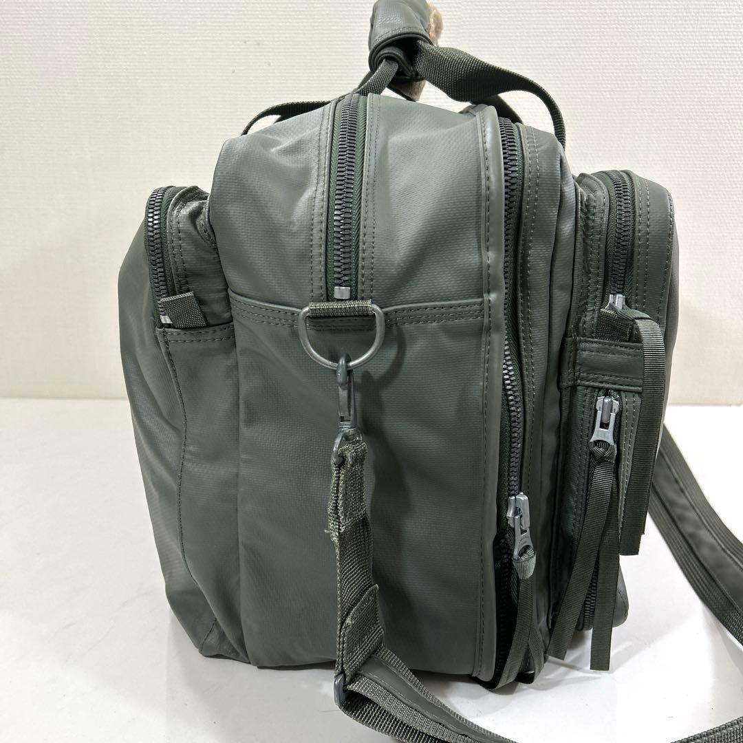 LUGGAGE LABEL ラゲッジレーベル　カーキ ビジネスバッグ　拡張