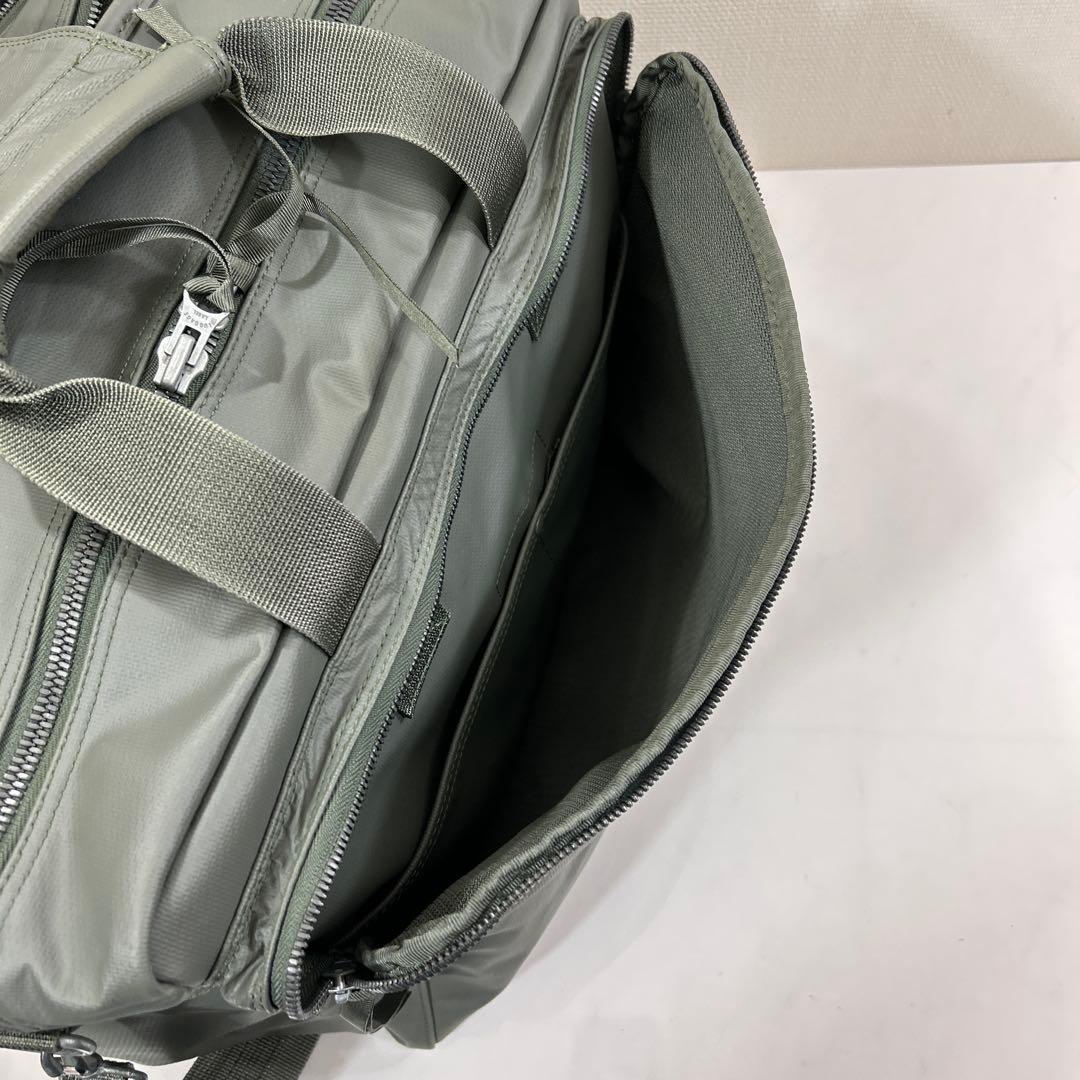 LUGGAGE LABEL ラゲッジレーベル　カーキ ビジネスバッグ　拡張