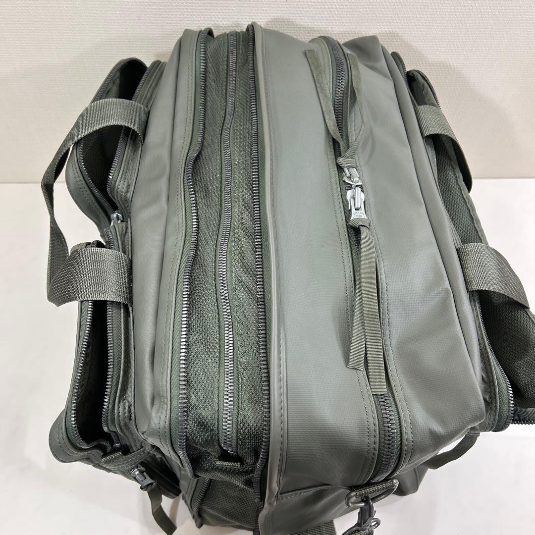 LUGGAGE LABEL ラゲッジレーベル　カーキ ビジネスバッグ　拡張